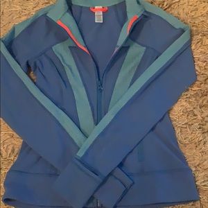 Blue Ivivva zip up sweatshirt